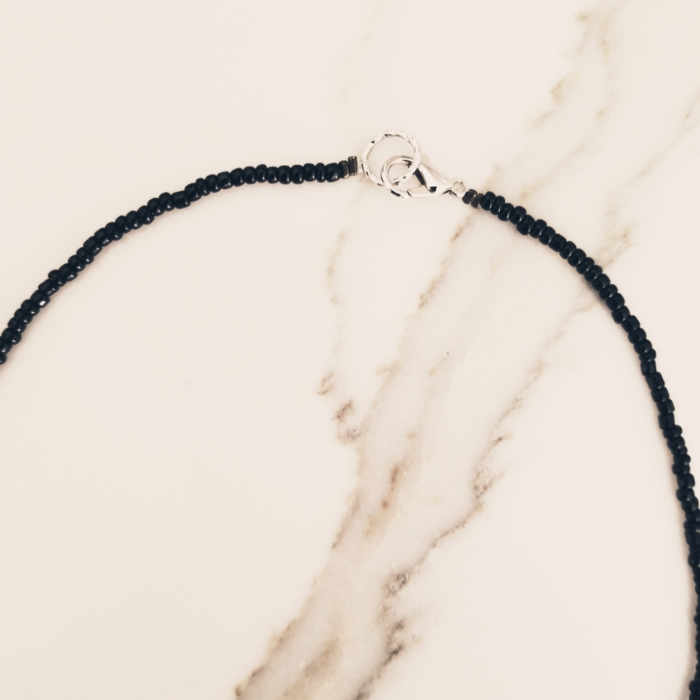 Handmade Safety Pin Necklace - Picture 11 of 12